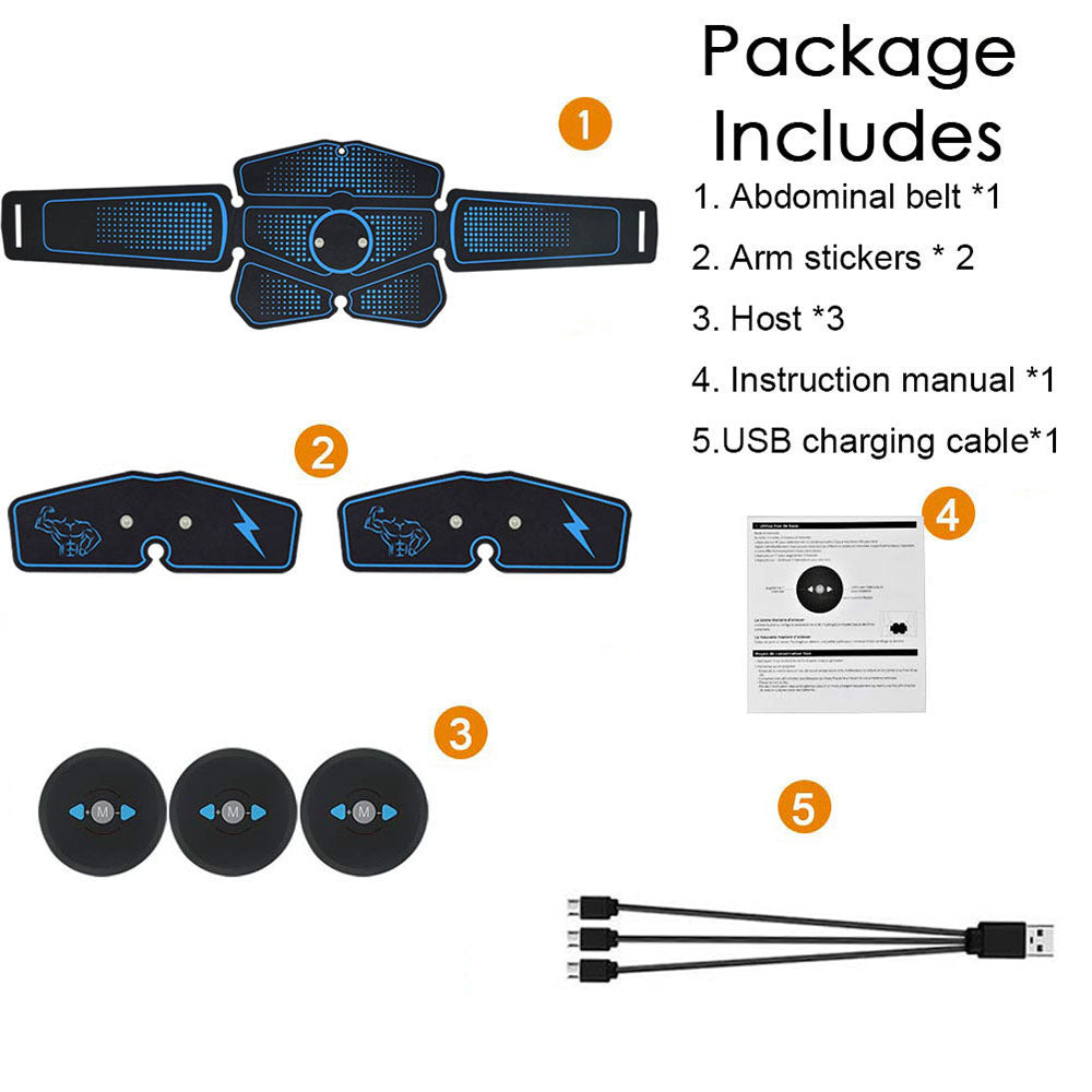 ab command ems fitness belt