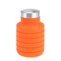 orange water bottle