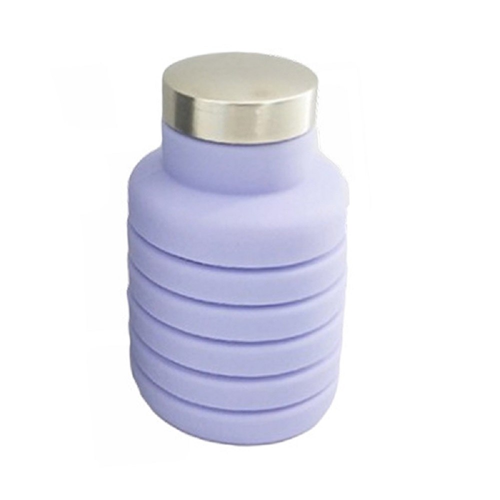 purple water bottle