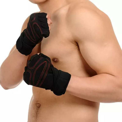 Microfiber Gloves With Wrist Support