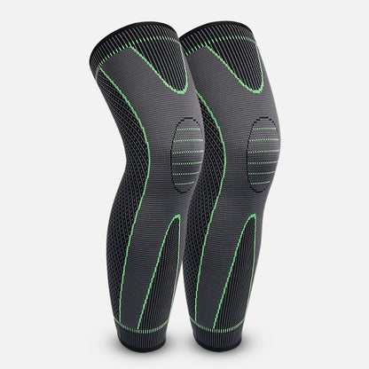 Knitted Nylon Full Length Knee Support
