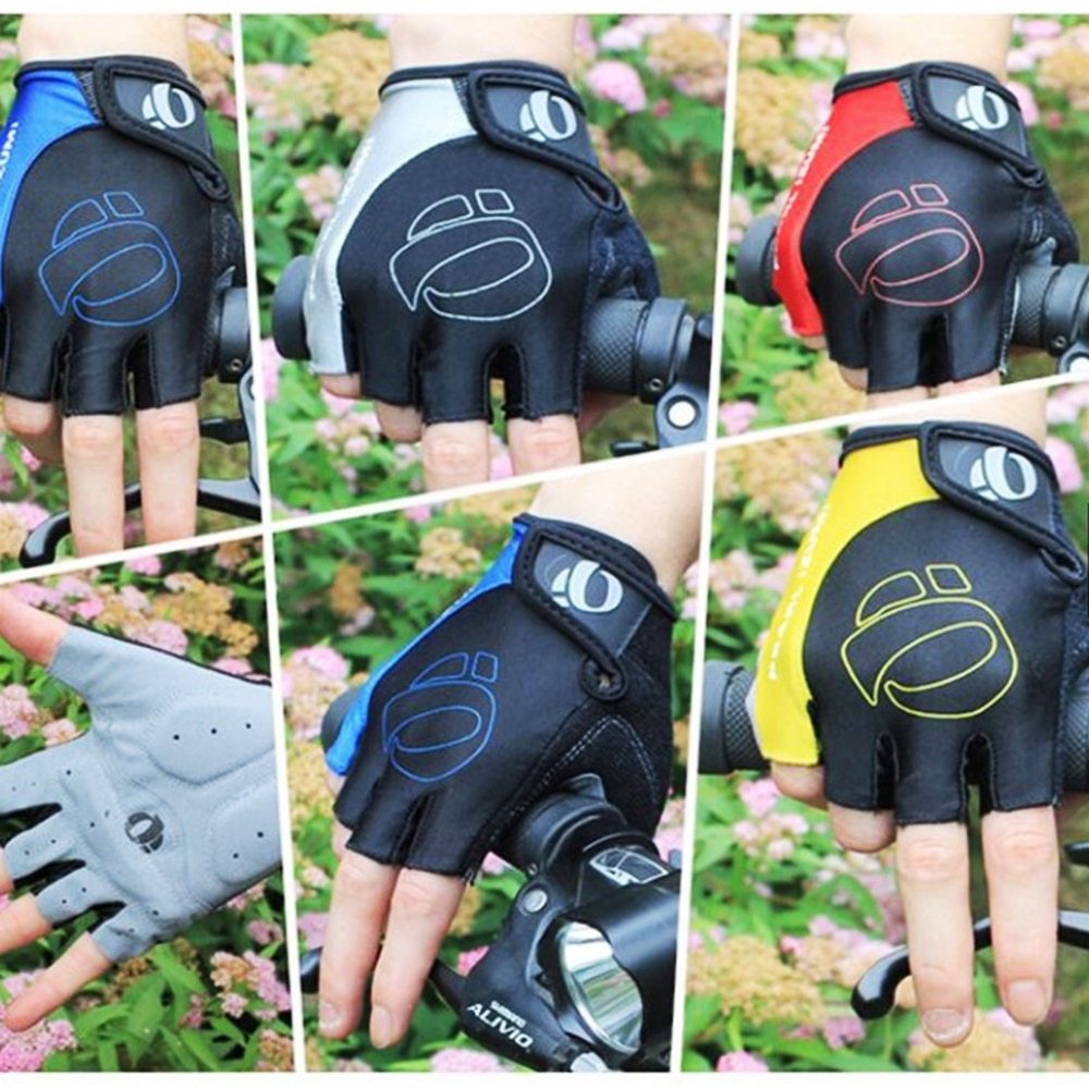 Half Finger Micro-Fiber Shock Absorbing Gloves