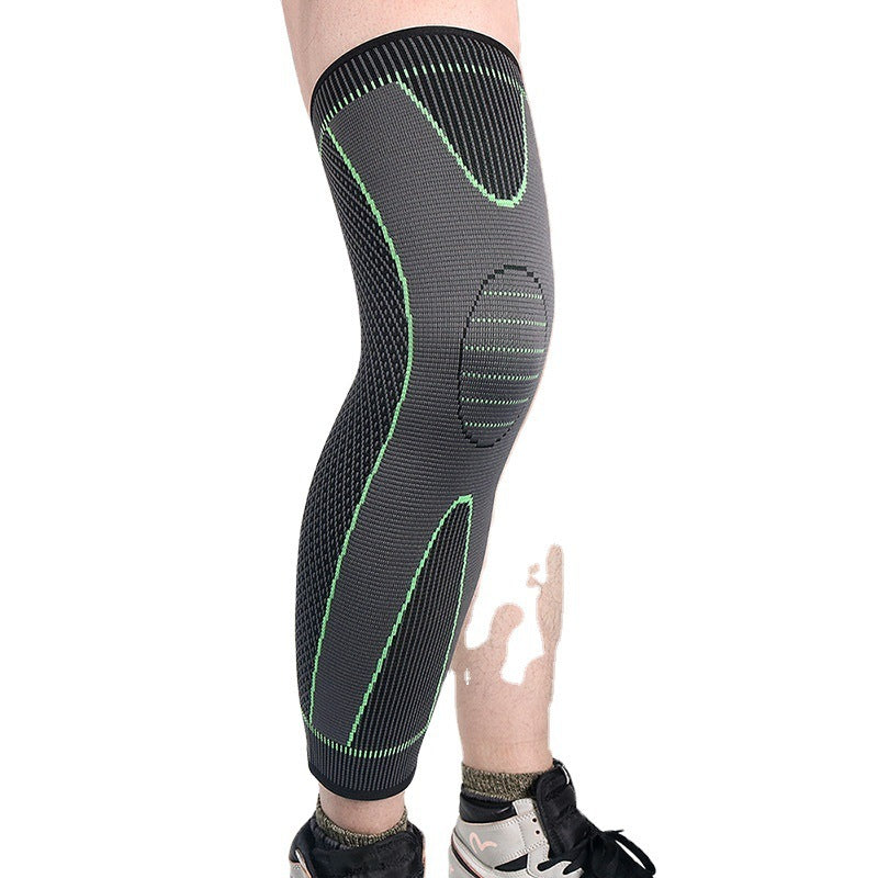 Knitted Nylon Full Length Knee Support