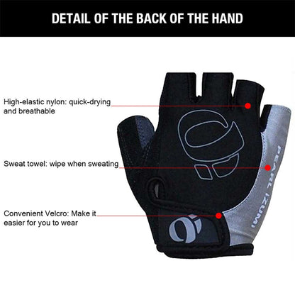 Half Finger Micro-Fiber Shock Absorbing Gloves