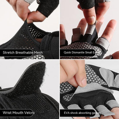 Weightlifting Half-Finger Gloves
