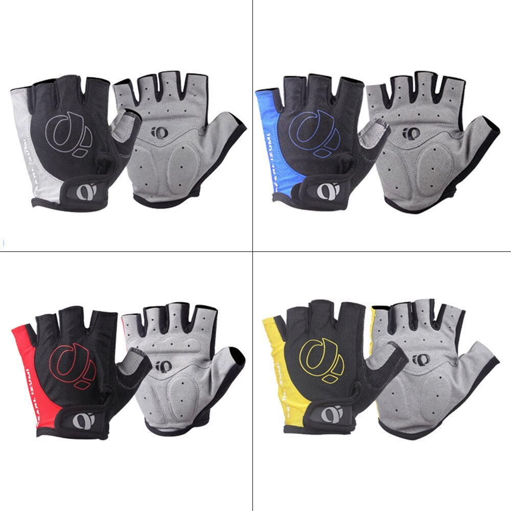Half Finger Micro-Fiber Shock Absorbing Gloves