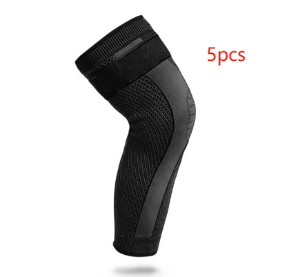 Knitted Nylon Full Length Knee Support