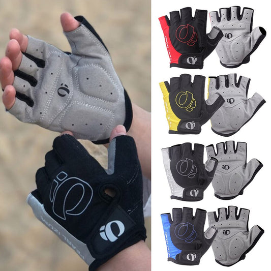 Half Finger Micro-Fiber Shock Absorbing Gloves
