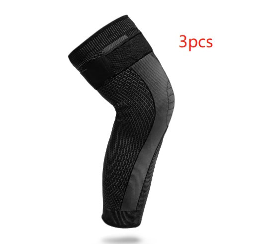 Knitted Nylon Full Length Knee Support
