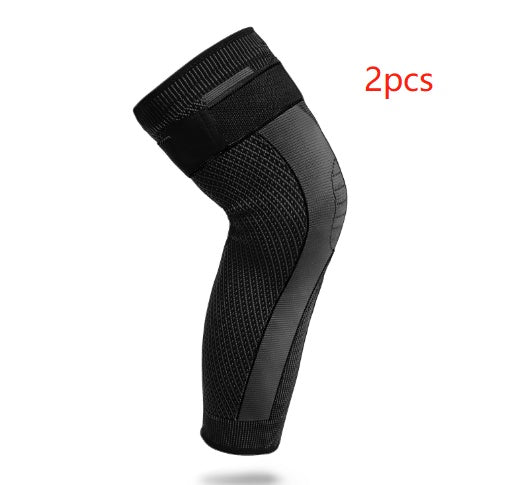 Knitted Nylon Full Length Knee Support